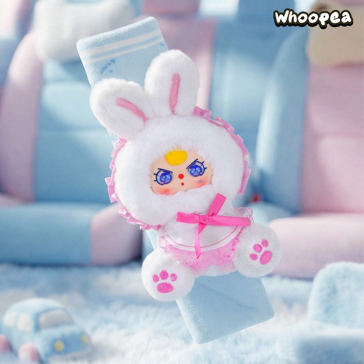 Baby Three Series Car Seat Belt Plush Shoulder Pad Blind Box