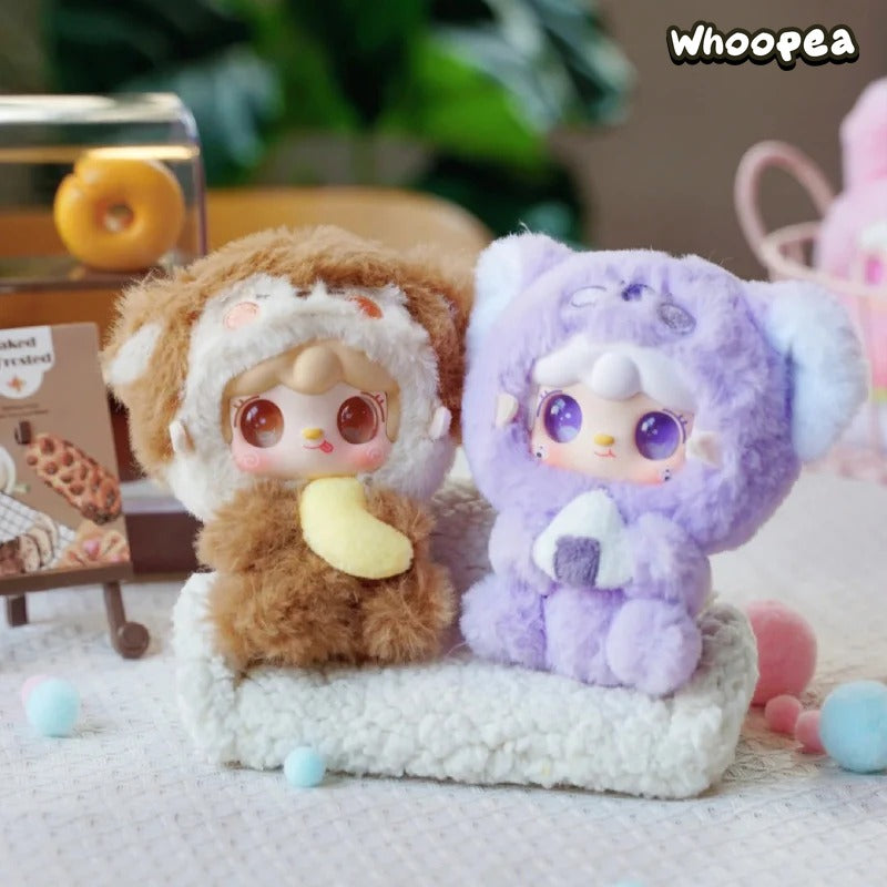 Yooki V10 Hug Gourmet Restaurant Mini Pendant Plush Dolls, Blind Box
