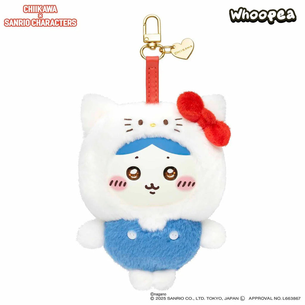 SANRI0 Characters × Chiikawa Plush Keychain