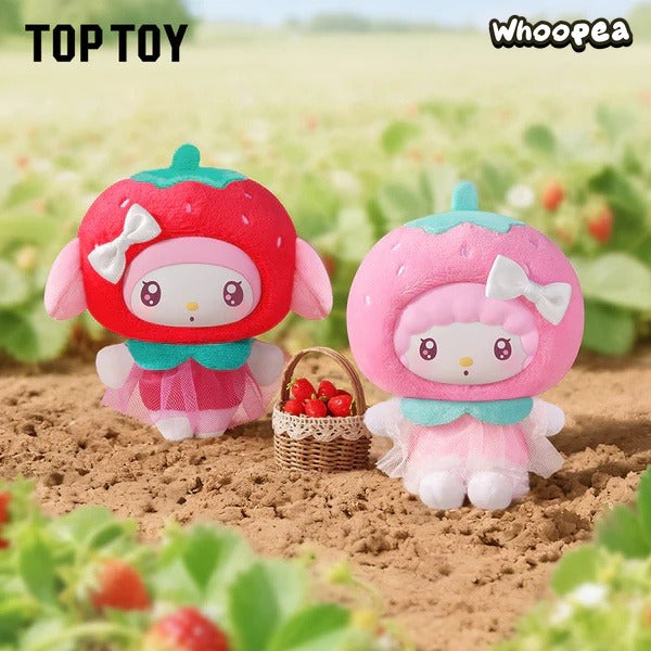 SANRI0 Characters Fruit and Vegetable Series Vinyl Keychain Pendant Blind Box