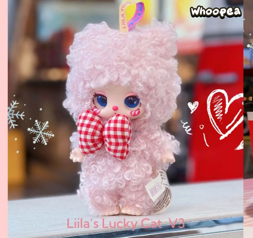 LiiLa's Lucky Cat V3 Honeyland Enchantment Series Plush Dolls, Blind Box