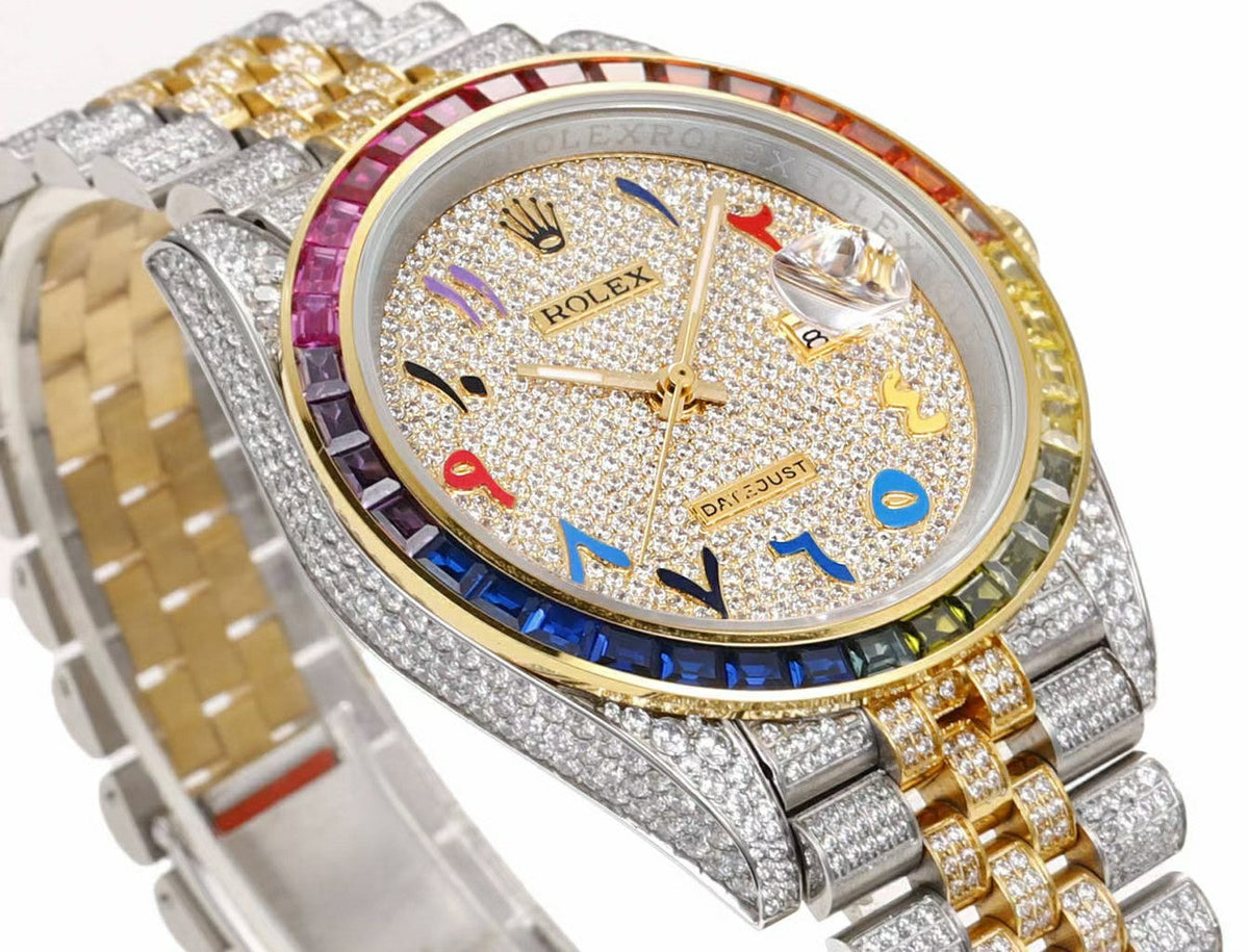 Rainbow Diamond 41MM Watch