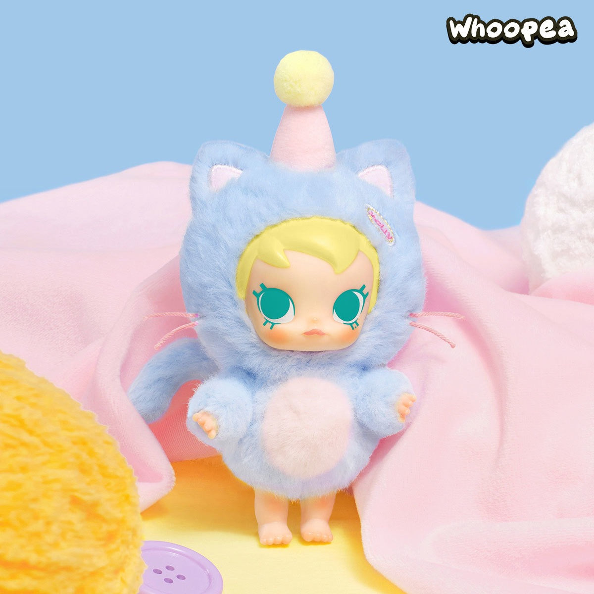 Baby Molly Pocket Friends Series-Vinyl Plush Pendant Blind Box