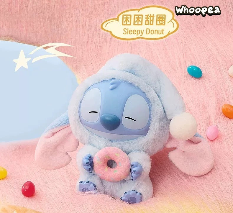 Stltch Eat Something Before Sleep Series Vinly Plush Dolls, Blind Box