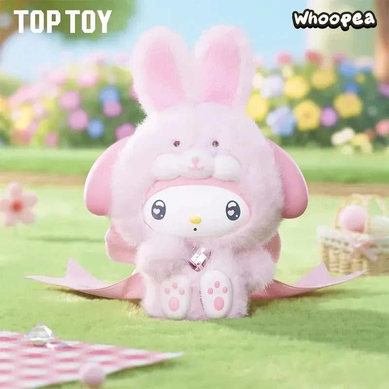 SANRl0 Characters Diamond Bunny Baby Series Plush Blind Box