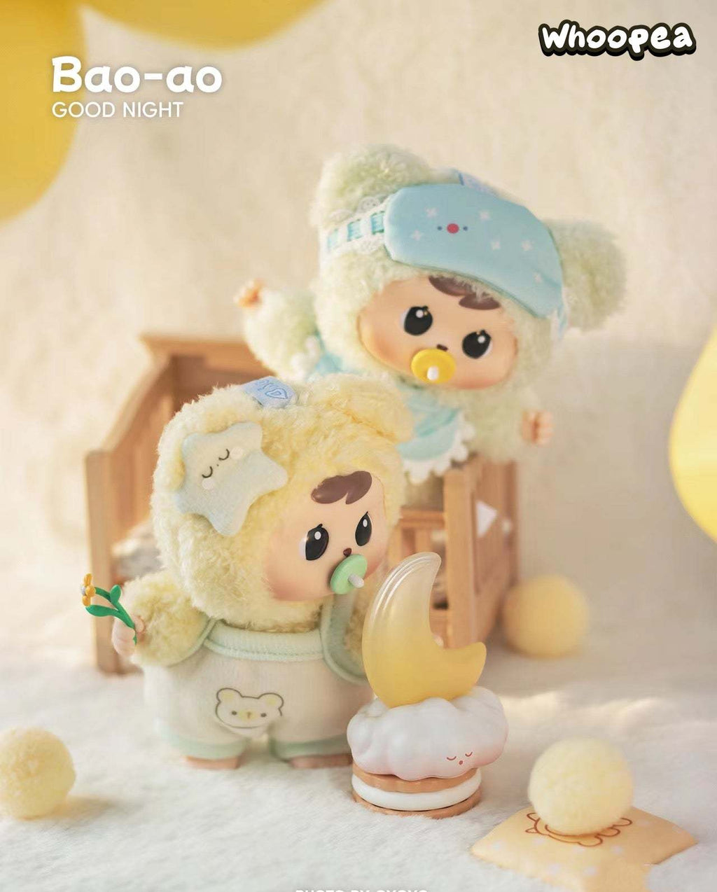 Bao-ao Goodnight Baby Series Plush Dolls, Blind Box
