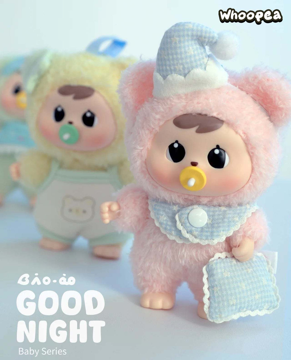 Bao-ao Goodnight Baby Series Plush Dolls, Blind Box