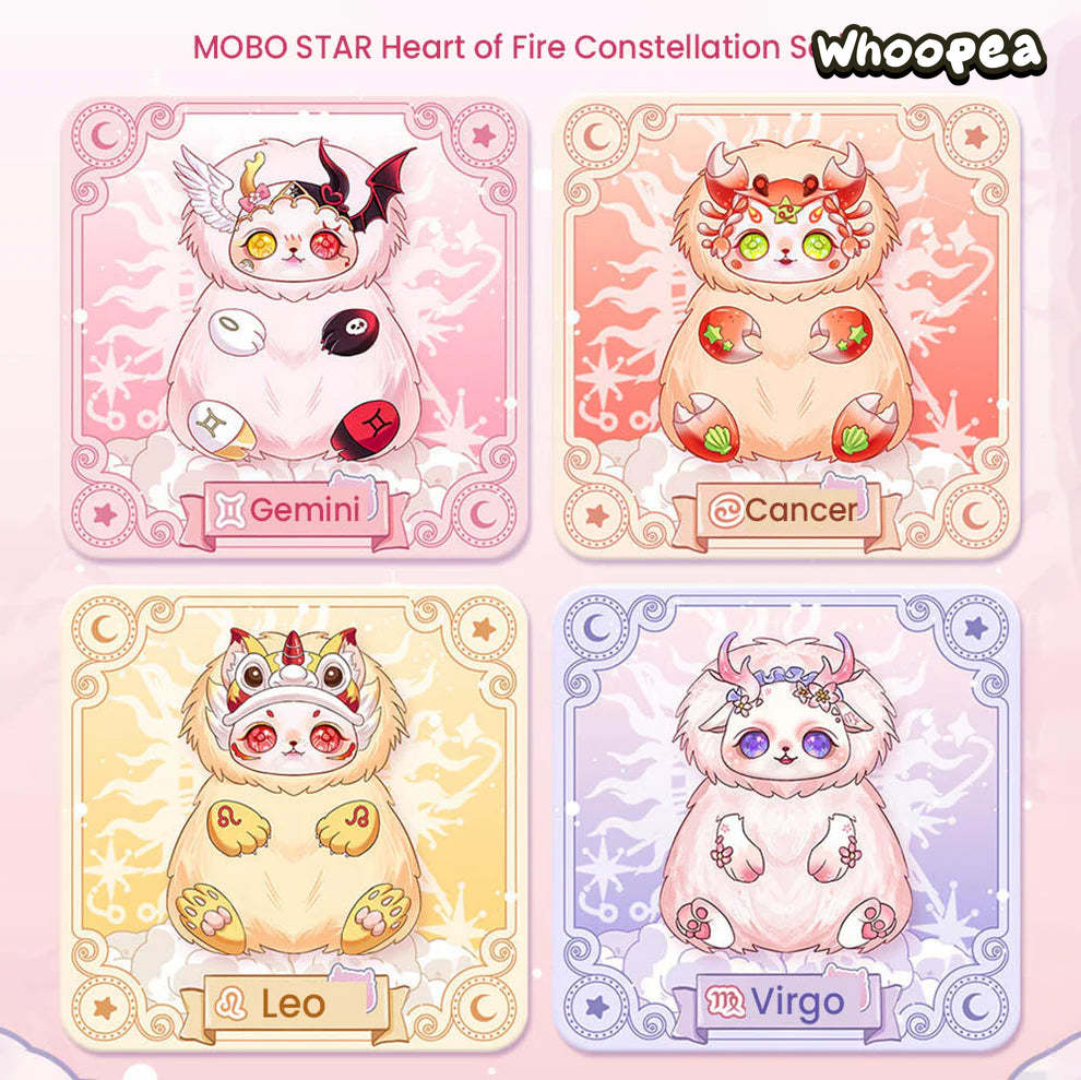 MOBO STAR V3 - Heart of Fire Constellation Plush Dolls, Blind Box
