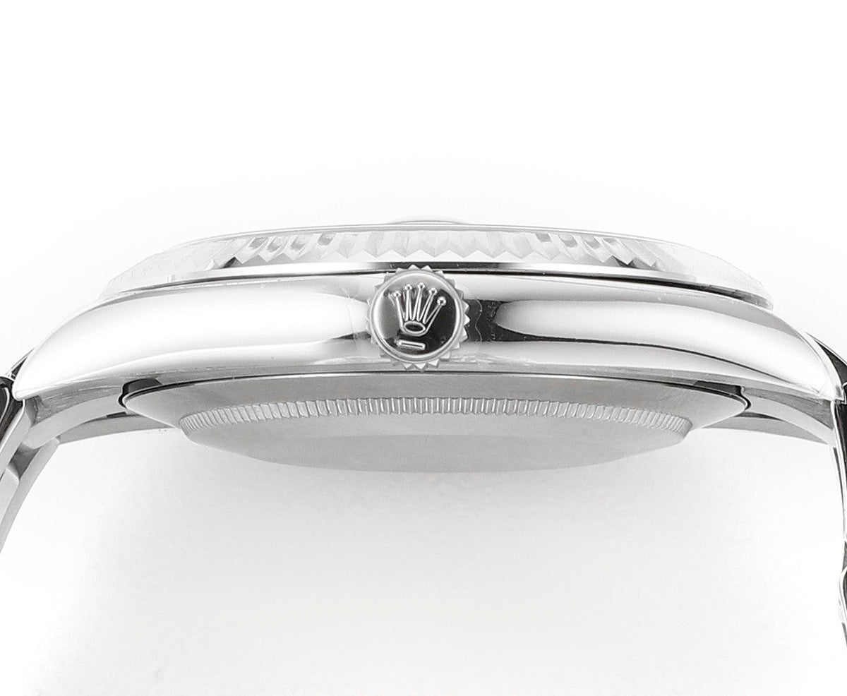 Steel & White 41MM Watch