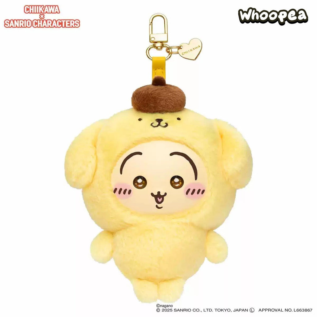 SANRI0 Characters × Chiikawa Plush Keychain