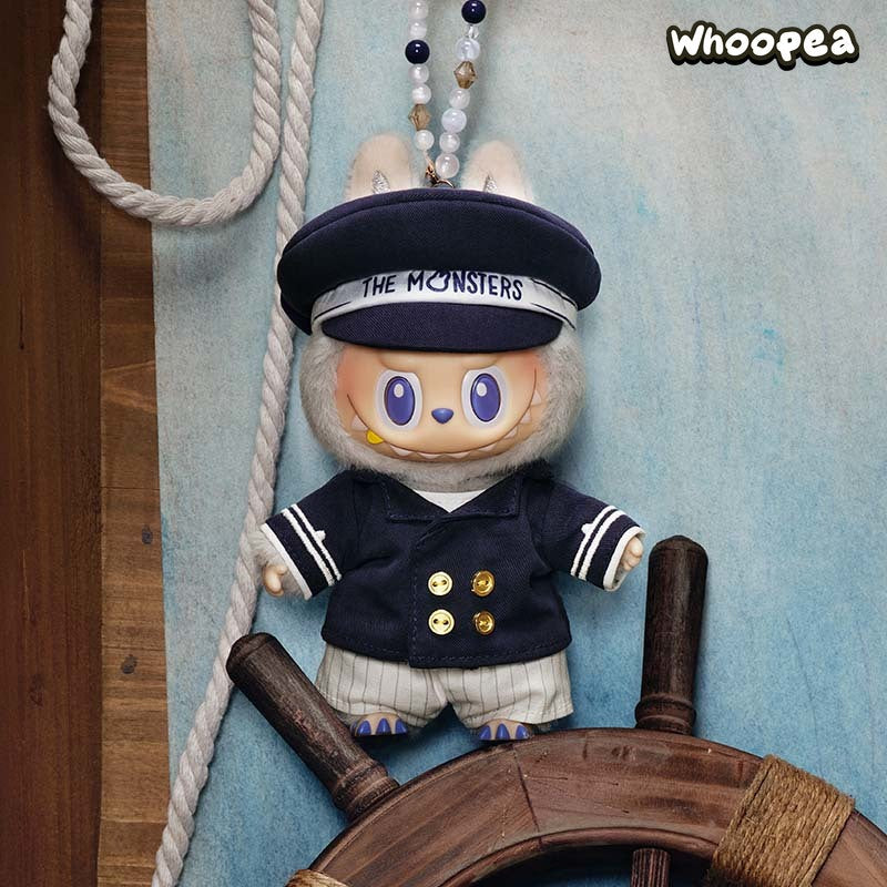 POP MART The Monsters De Vliegende LABUBU Series Captain Vinyl Plush Hanging Card, POP LAND Exclusive (PRE-ORDER)