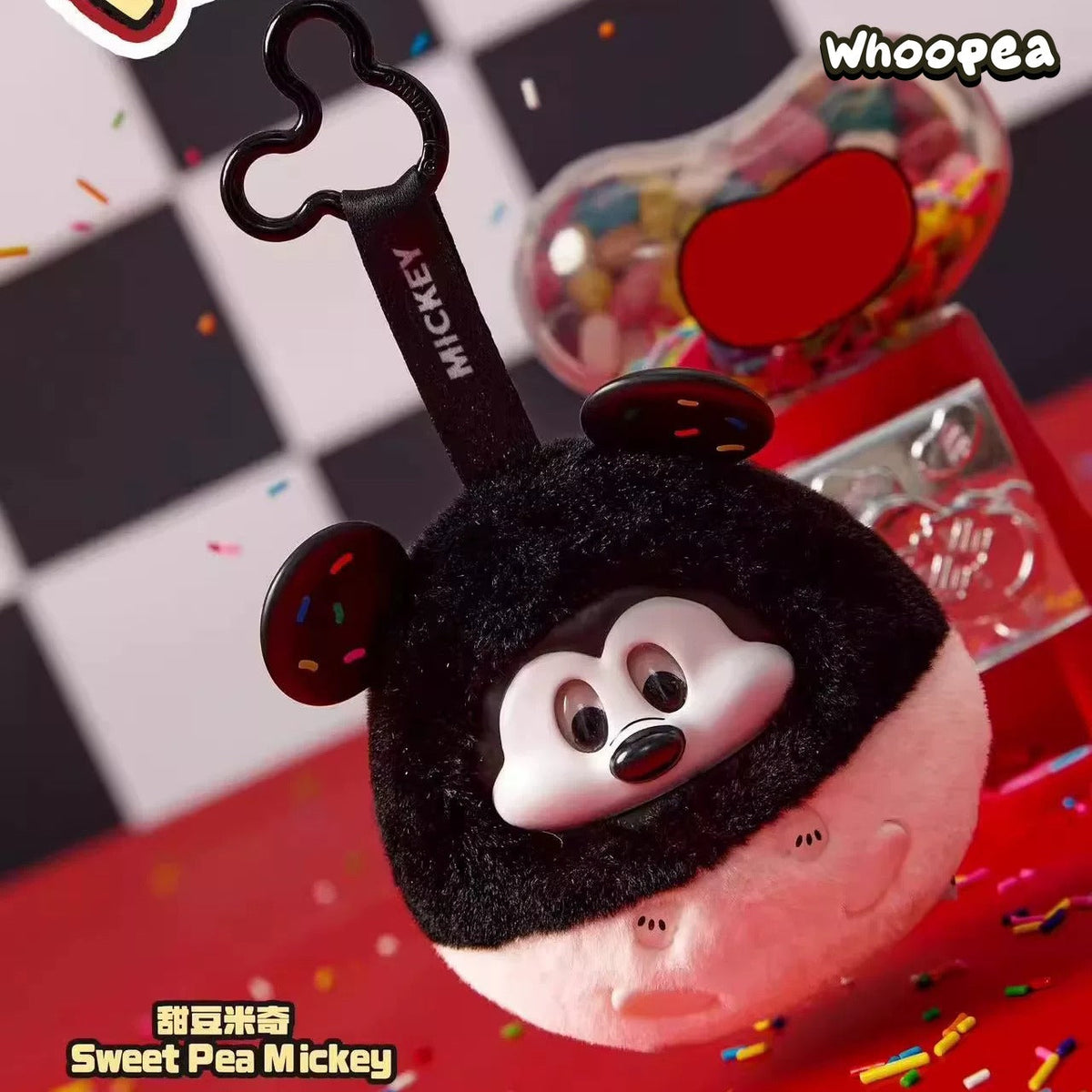 DSN-Mickey Fun Crash Series Vinly Plush Pendant Dolls, Blind Box