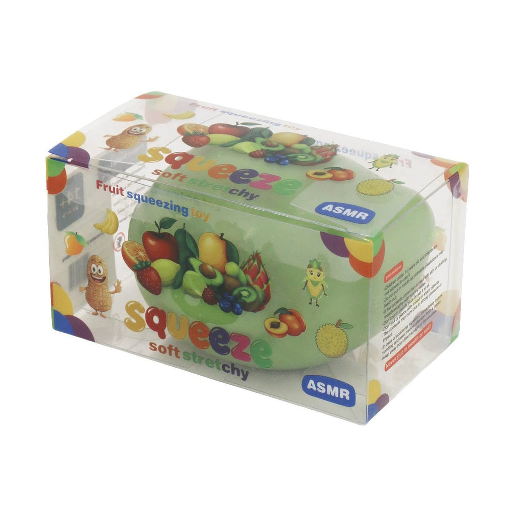Color-Changing Mango Crunchy Bead Slime Filled TPR Squishy