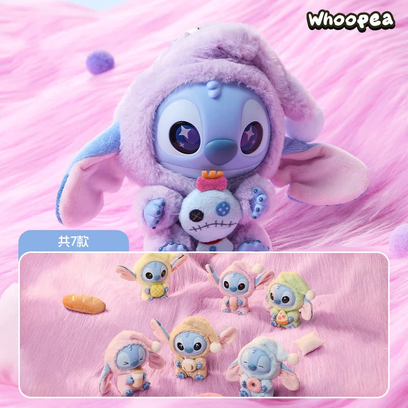 Stltch Eat Something Before Sleep Series Vinly Plush Dolls, Blind Box
