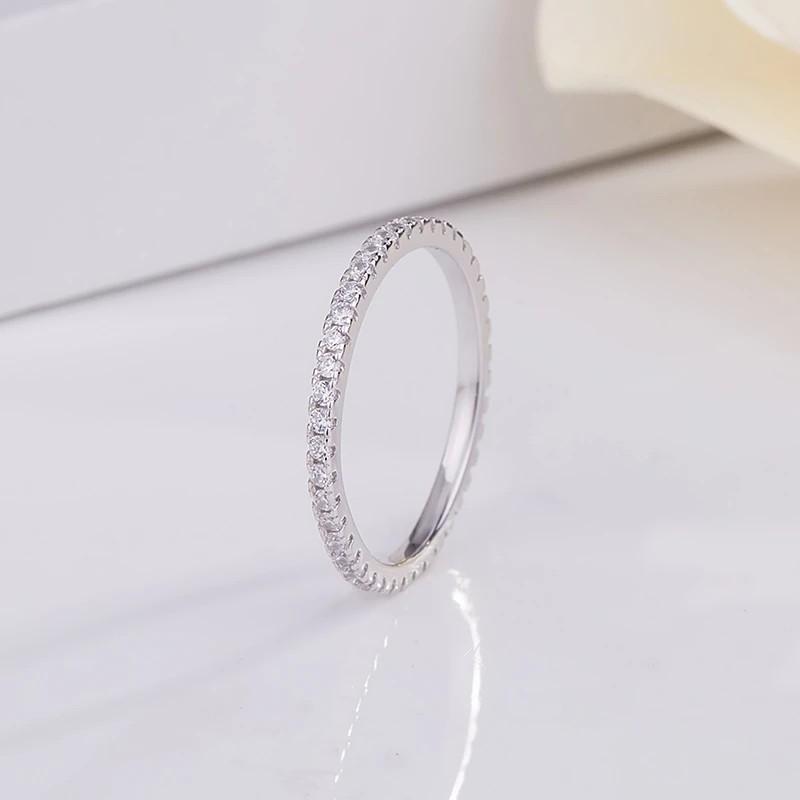Single CVD Diamond Ring for Eternity