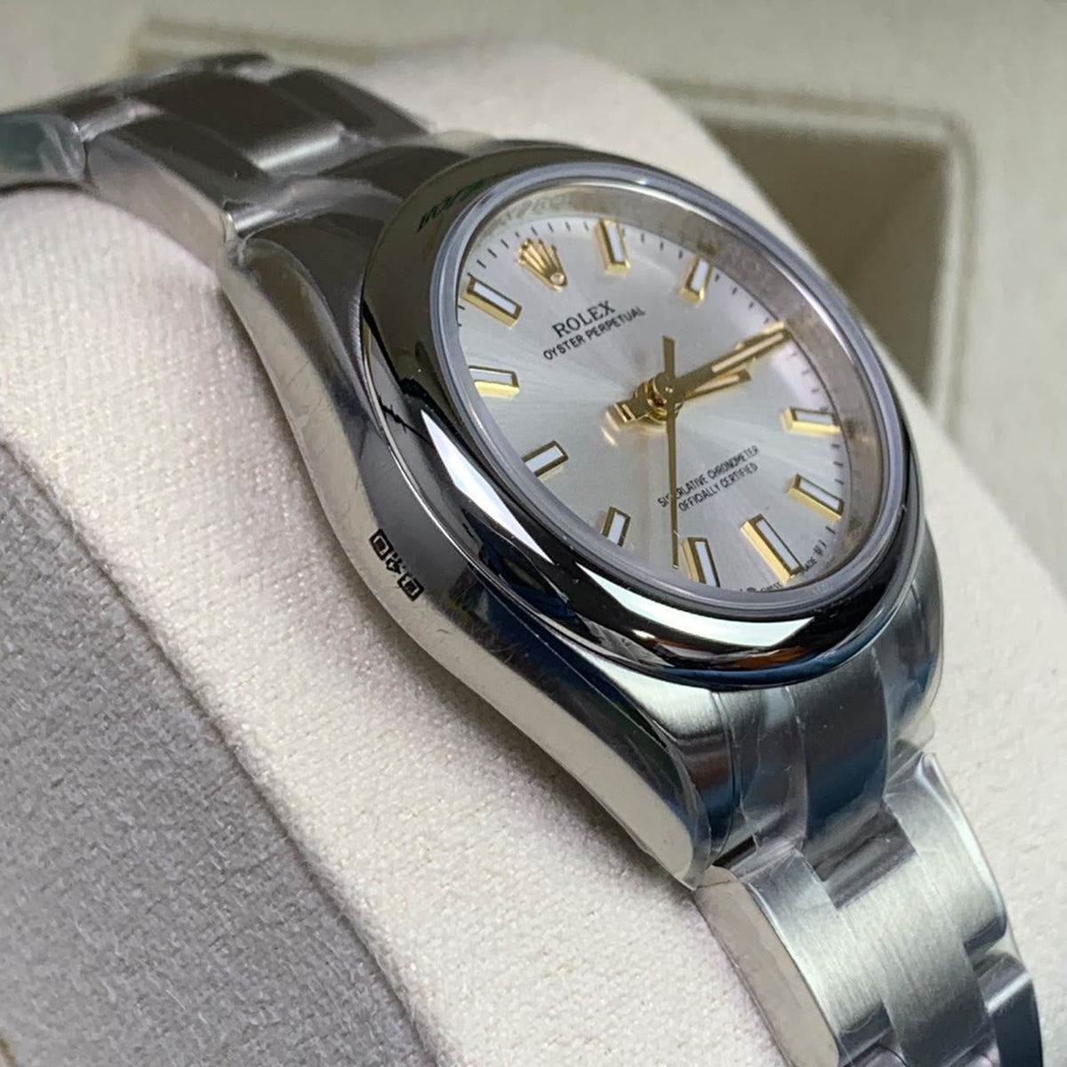 Silver 28MM Watch