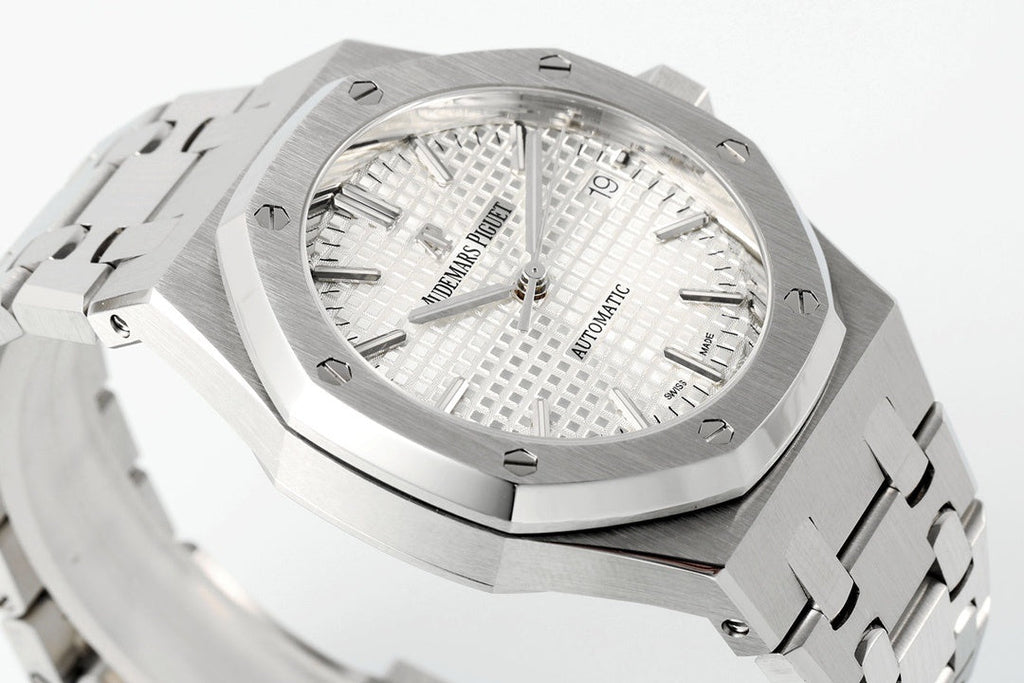 Royal Oak 15500ST Silver Dial