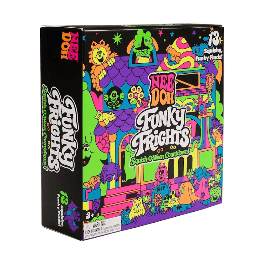 NeeDoh Funky Frights Countdown Bundle (10 Items)
