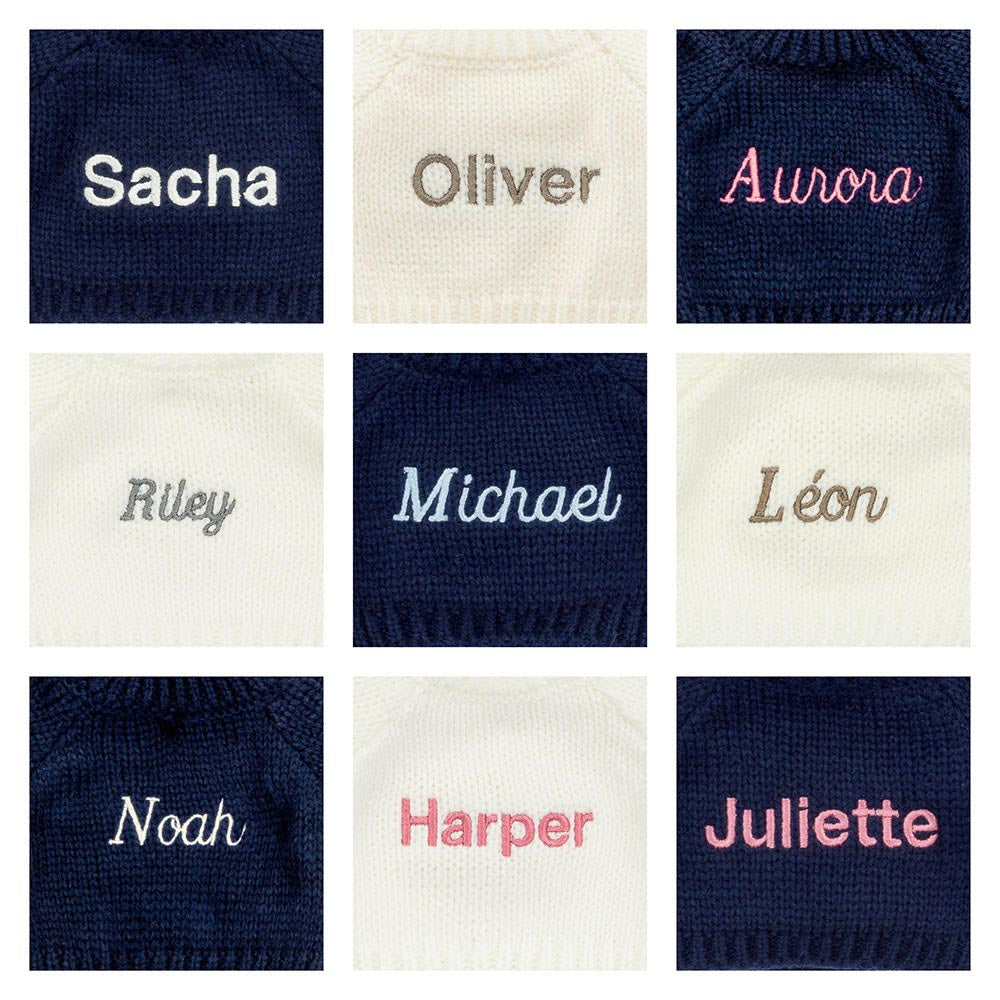 Bashful Luxe Bunny Juniper with Personalized Cream Jumper