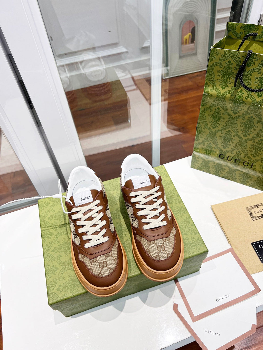 Gucci Chunky B Series Platform Sneakers