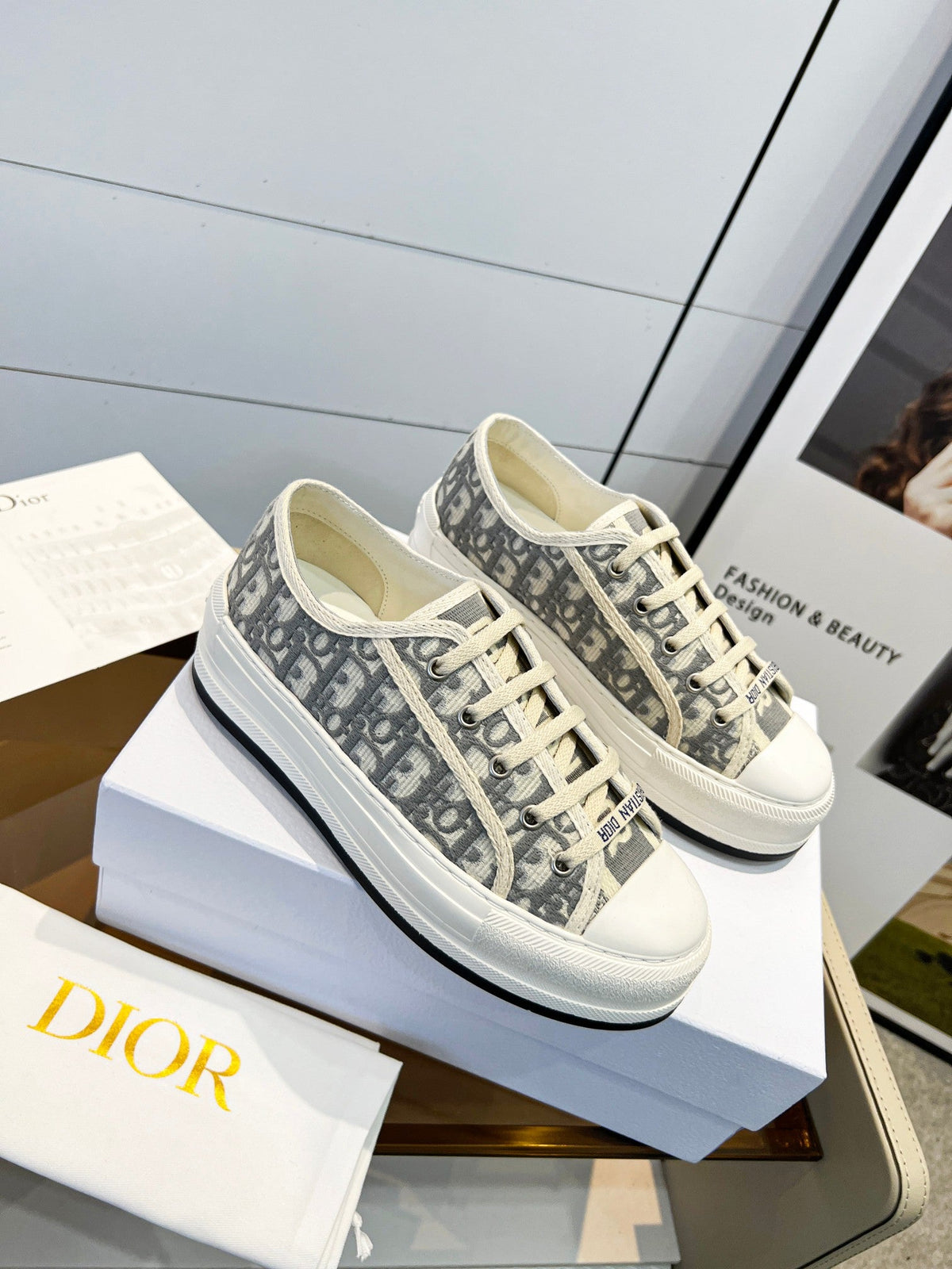 Dior Spring/Summer Runway Platform Sneakers