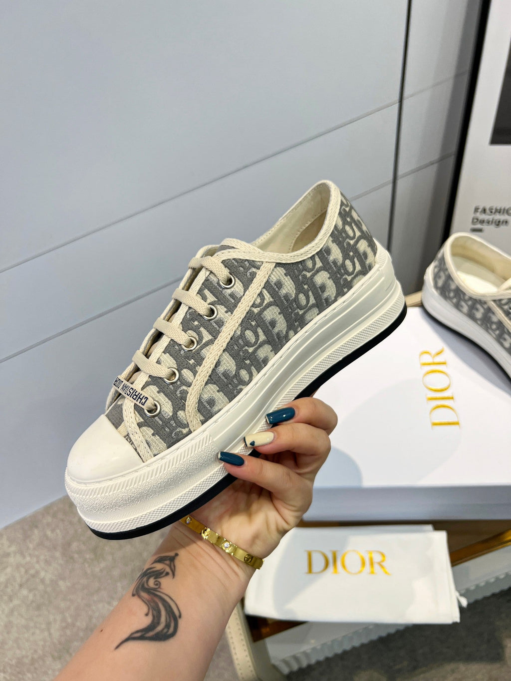 Dior Spring/Summer Runway Platform Sneakers