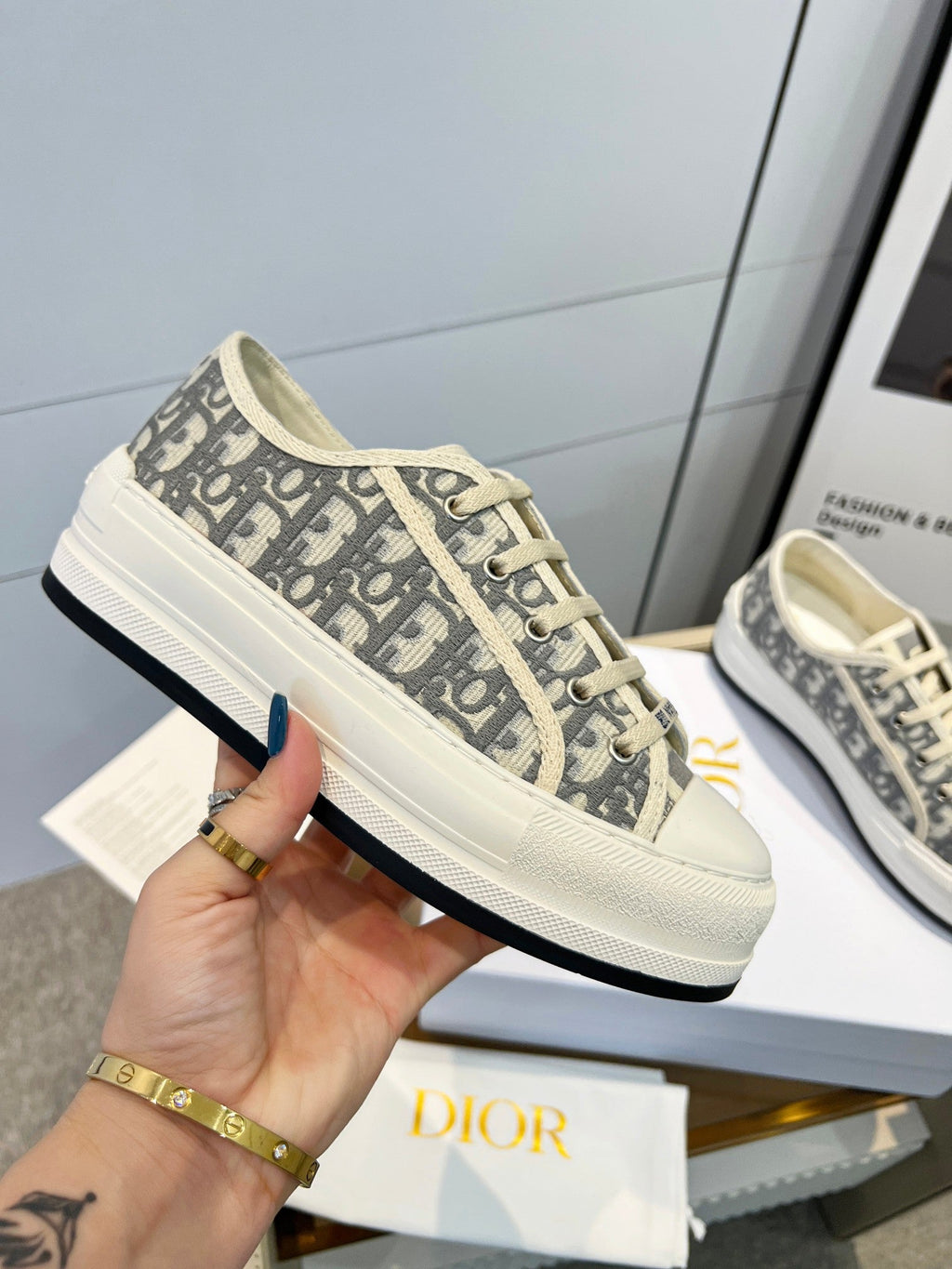 Dior Spring/Summer Runway Platform Sneakers