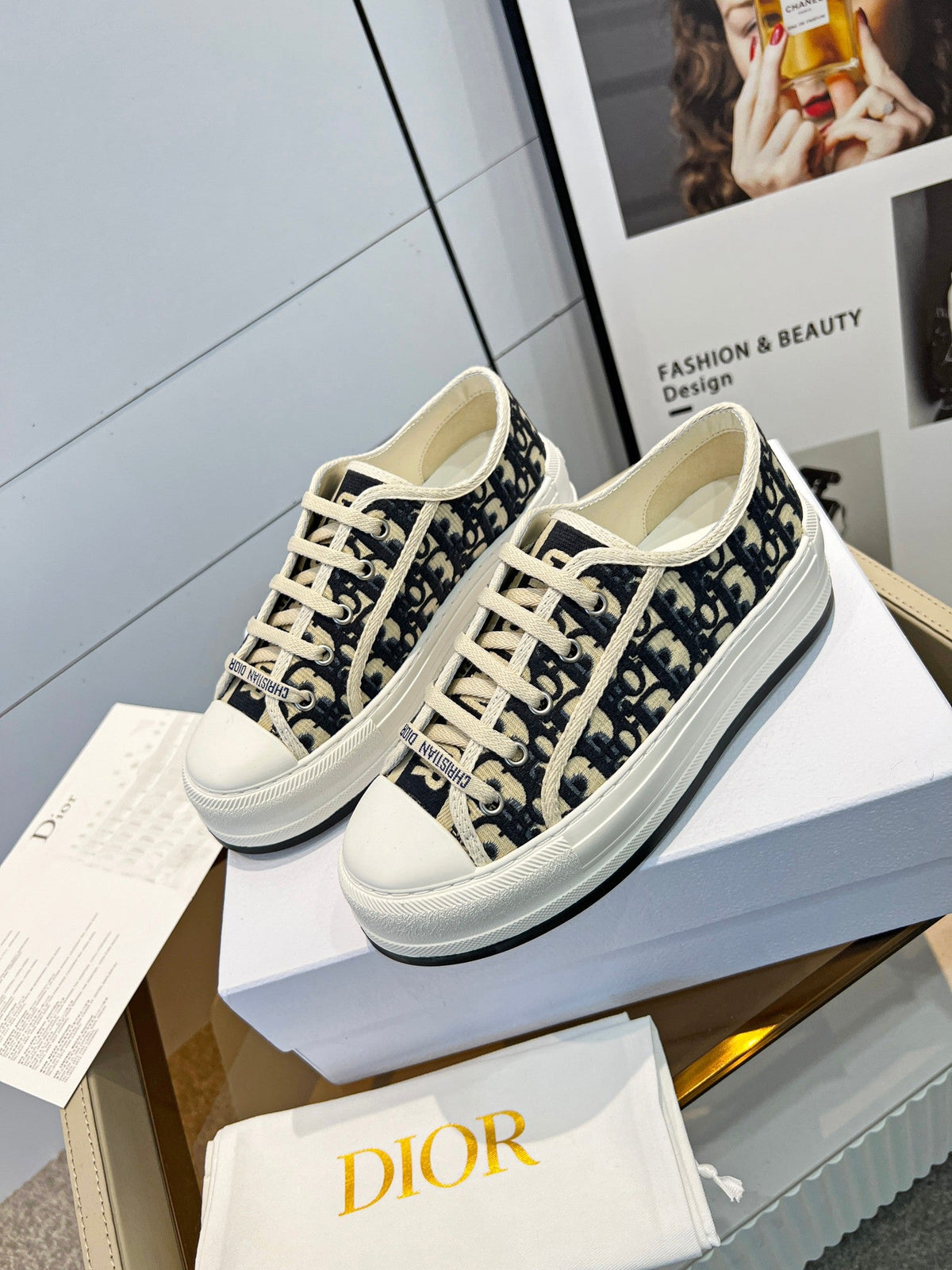 Dior Spring/Summer Runway Platform Sneakers