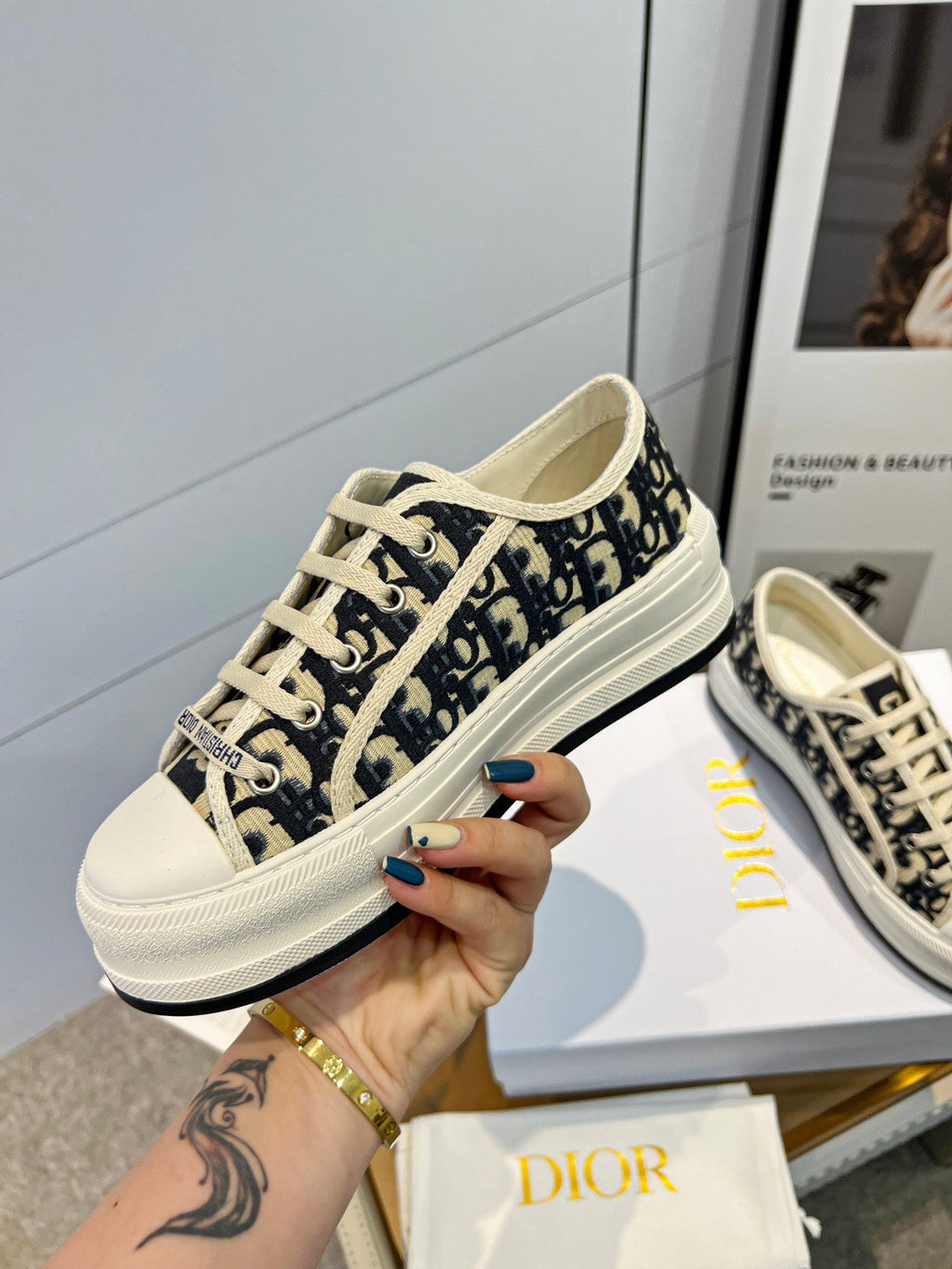 Dior Spring/Summer Runway Platform Sneakers