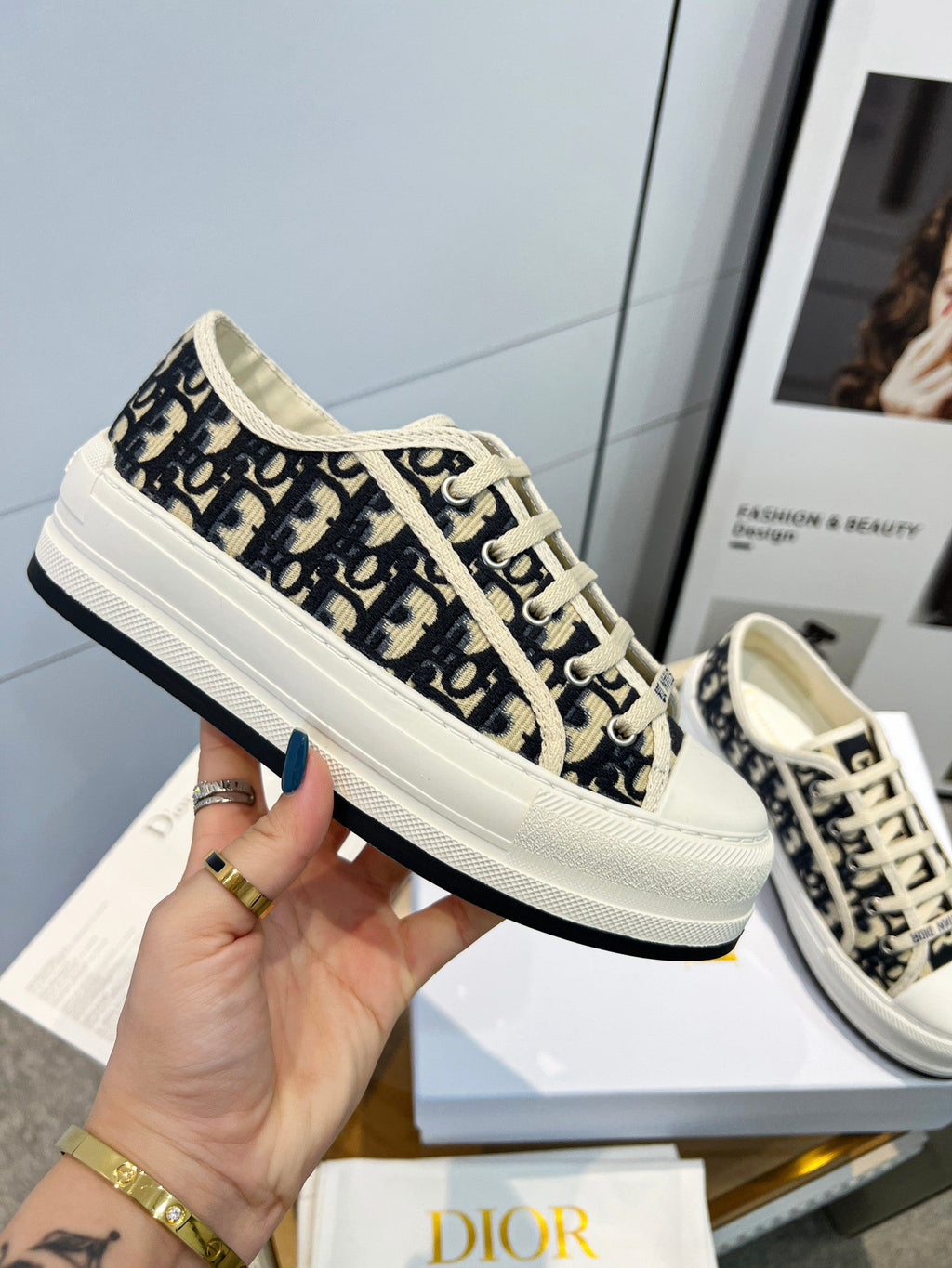 Dior Spring/Summer Runway Platform Sneakers