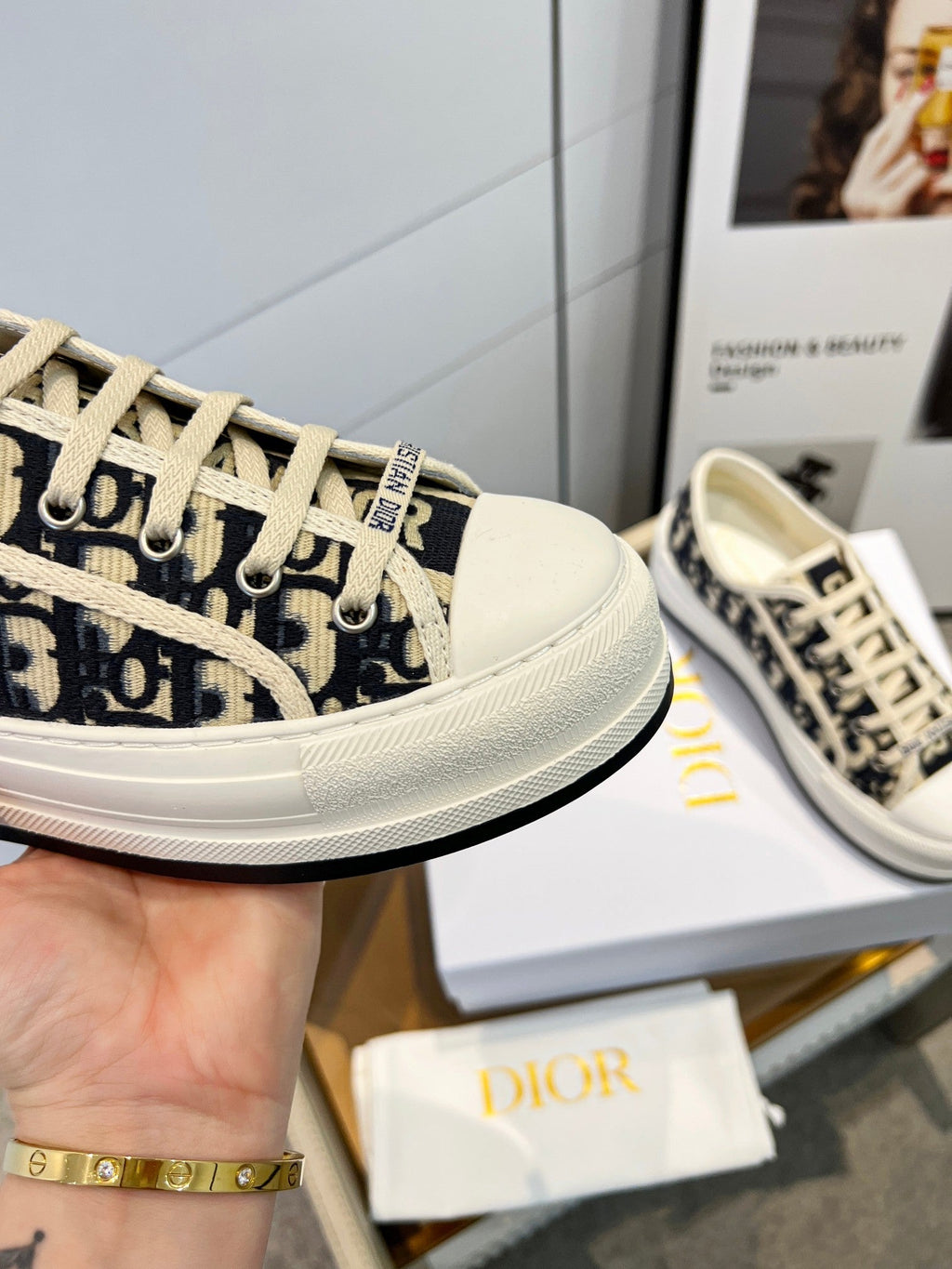 Dior Spring/Summer Runway Platform Sneakers