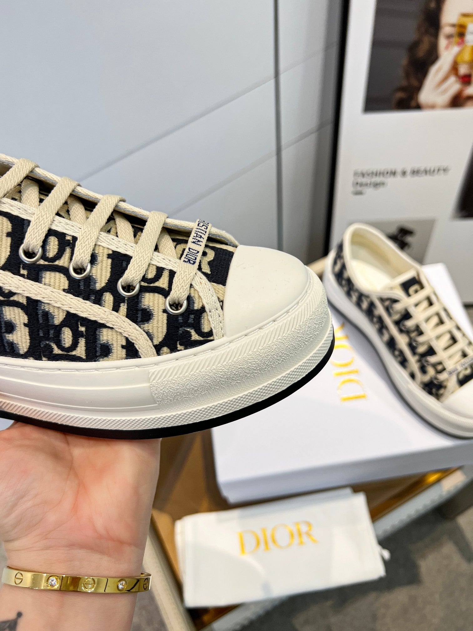 Dior Spring/Summer Runway Platform Sneakers