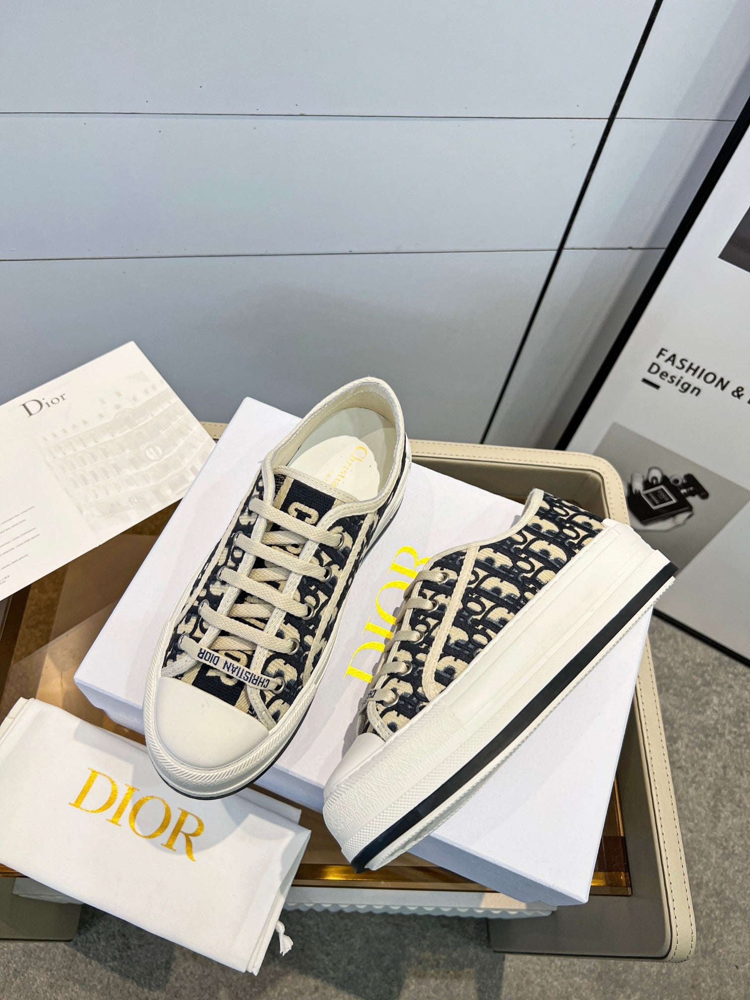 Dior Spring/Summer Runway Platform Sneakers