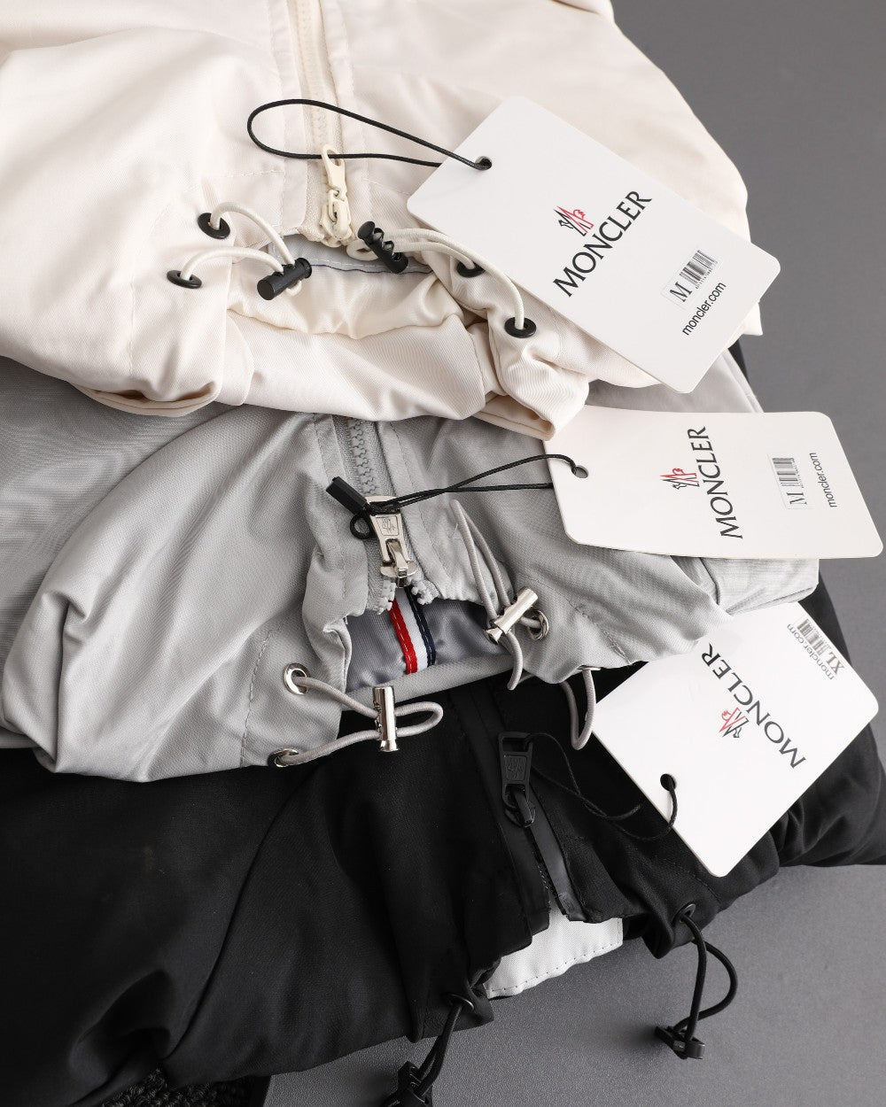 Moncler Classic Printed Hooded Windbreaker Jacket – SS24 Autumn Collection