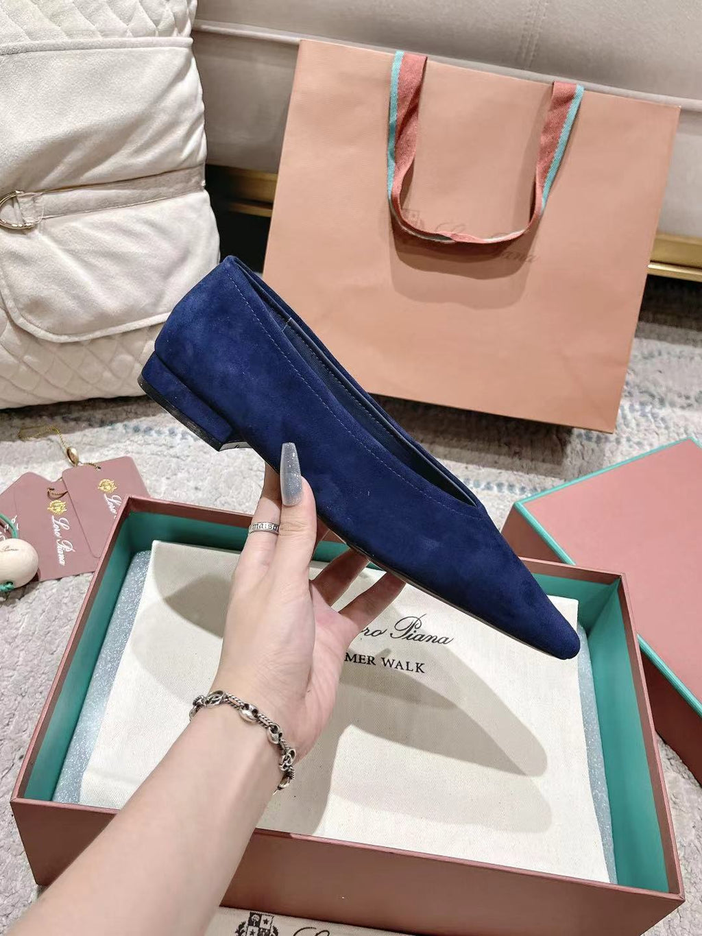Loro Piana Rebecca Minimalist Ballerina Flats – Spring/Summer Collection