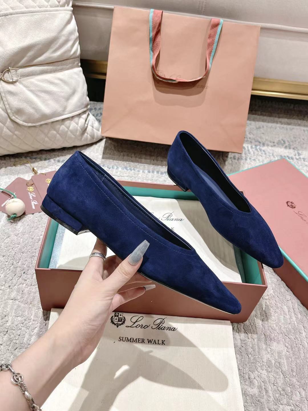 Loro Piana Rebecca Minimalist Ballerina Flats – Spring/Summer Collection