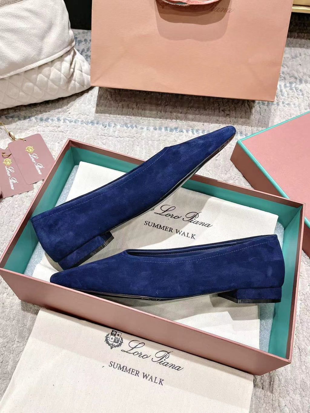 Loro Piana Rebecca Minimalist Ballerina Flats – Spring/Summer Collection