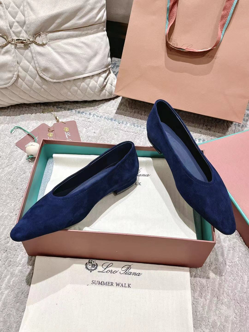 Loro Piana Rebecca Minimalist Ballerina Flats – Spring/Summer Collection
