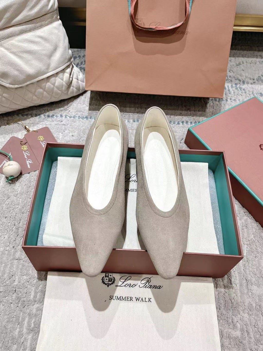 Loro Piana Rebecca Minimalist Ballerina Flats – Spring/Summer Collection