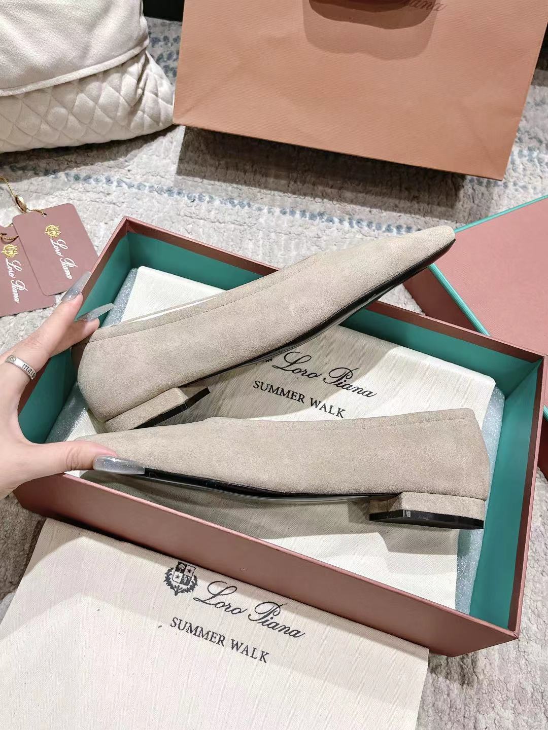 Loro Piana Rebecca Minimalist Ballerina Flats – Spring/Summer Collection