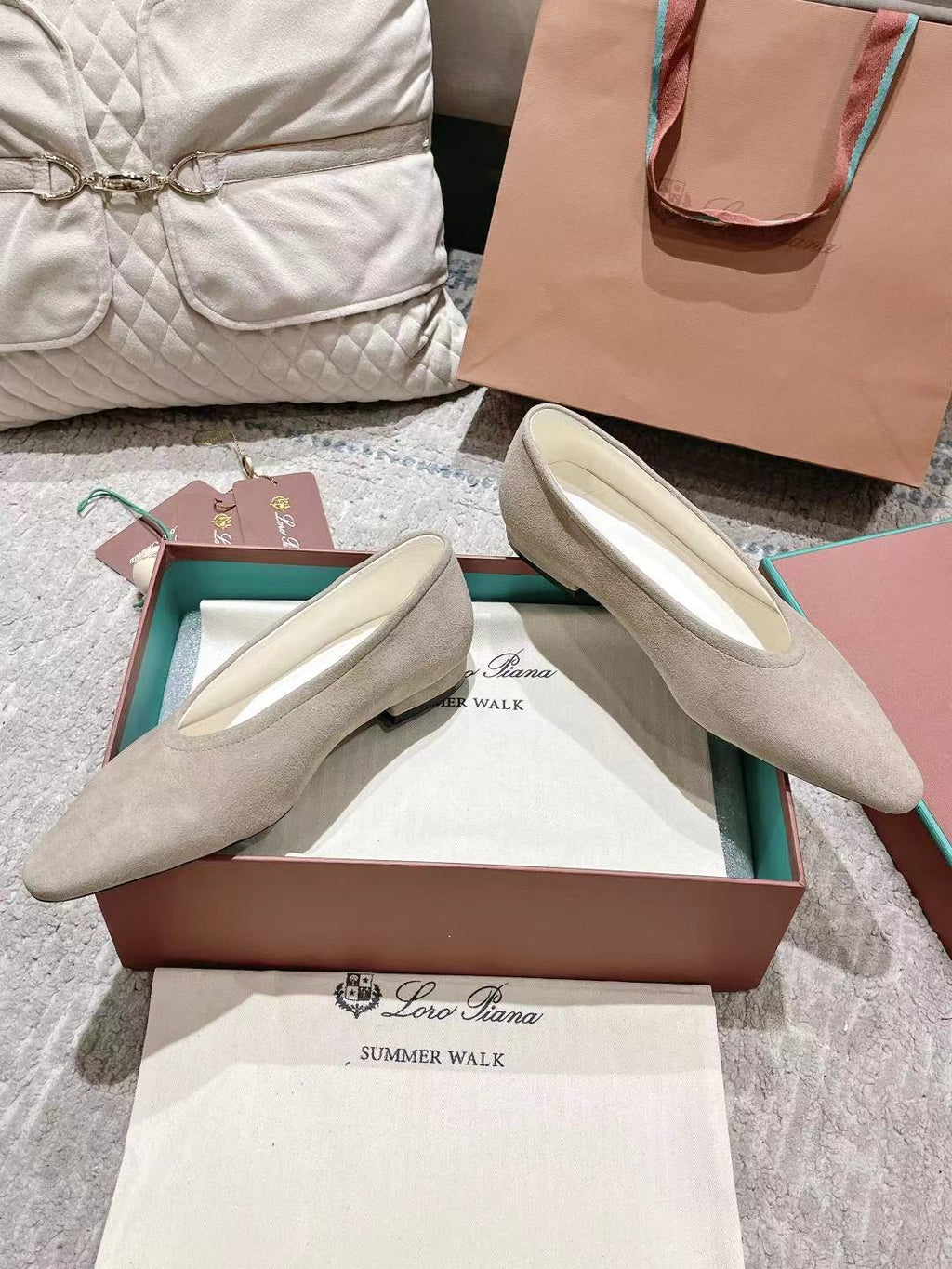 Loro Piana Rebecca Minimalist Ballerina Flats – Spring/Summer Collection
