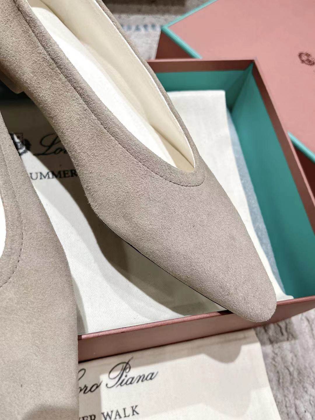 Loro Piana Rebecca Minimalist Ballerina Flats – Spring/Summer Collection