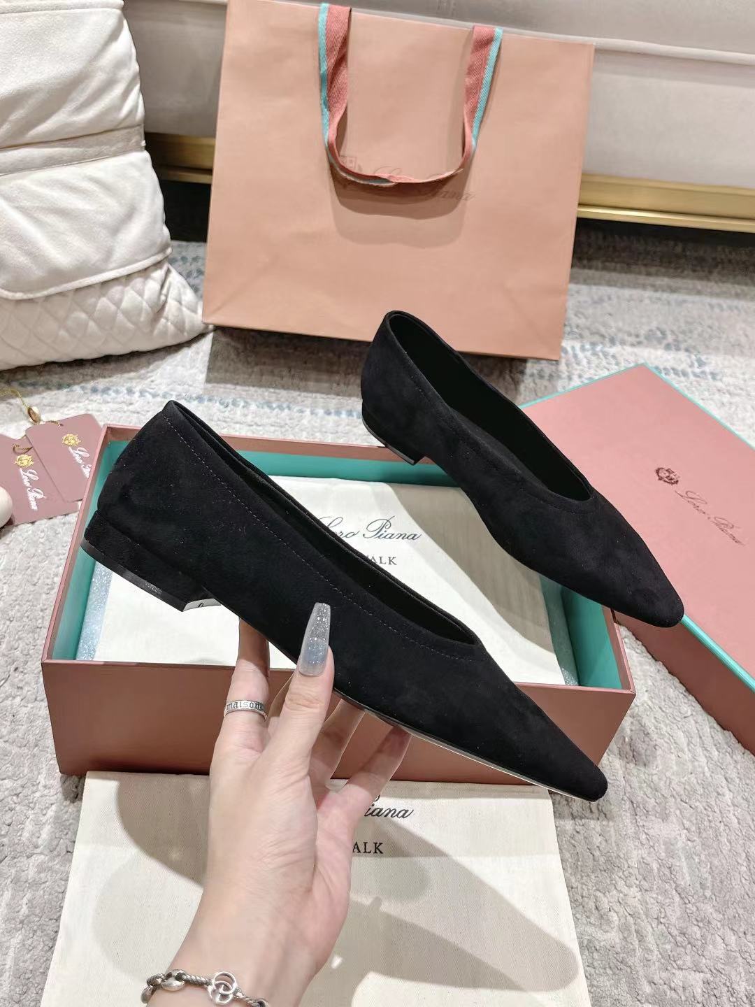 Loro Piana Rebecca Minimalist Ballerina Flats – Spring/Summer Collection