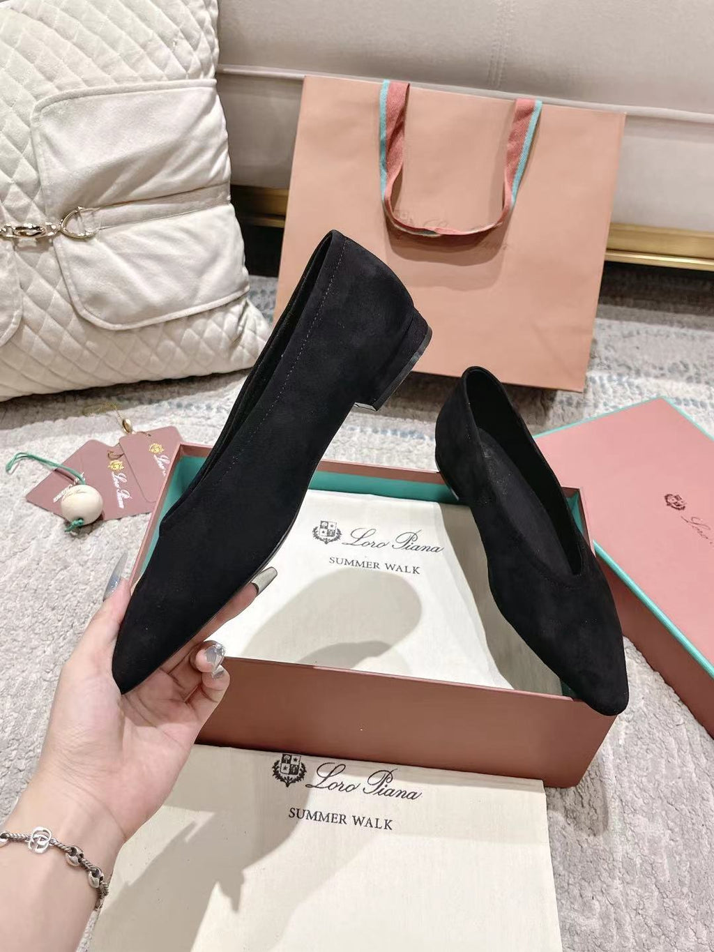 Loro Piana Rebecca Minimalist Ballerina Flats – Spring/Summer Collection