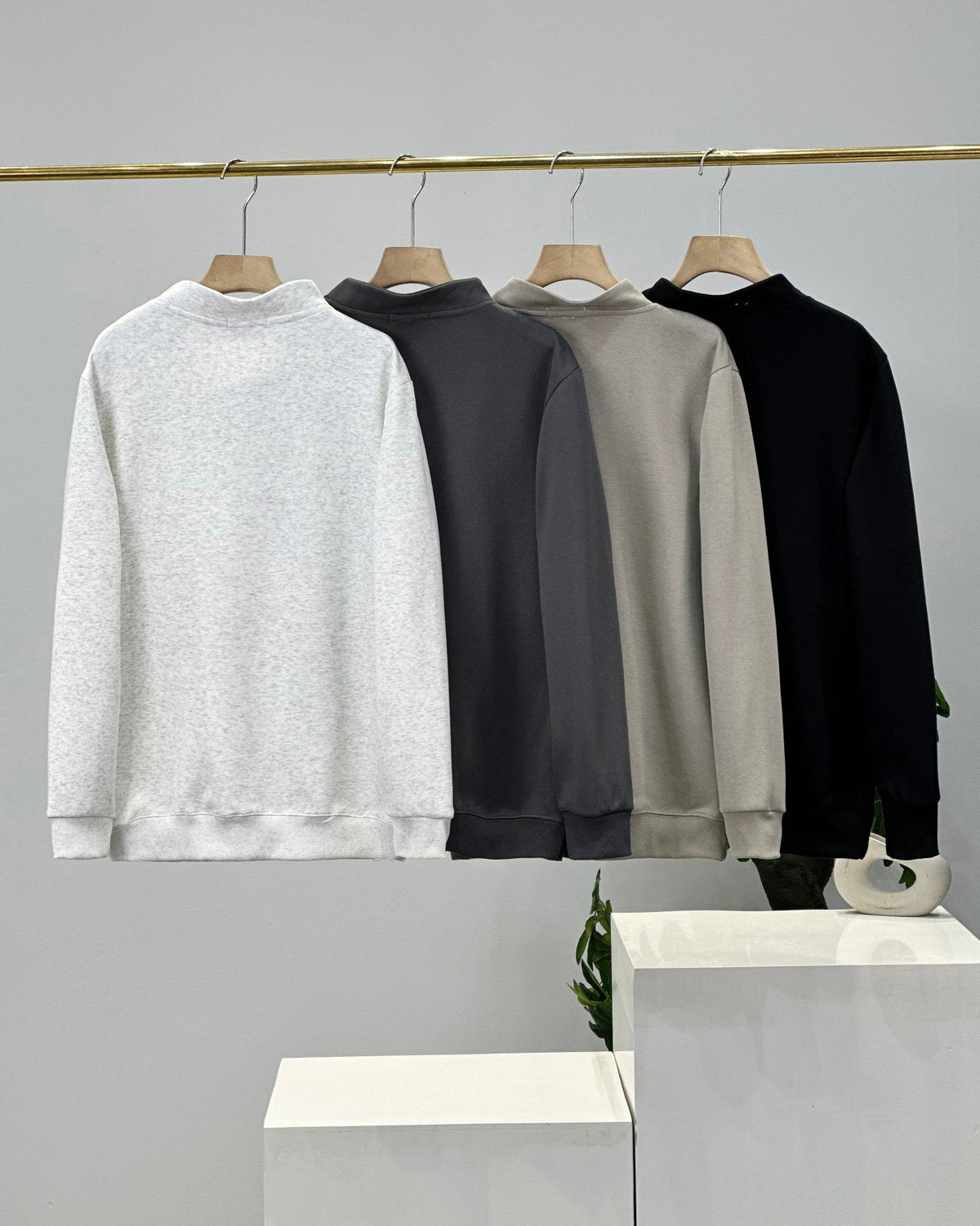Moncler Men's Crewneck Cotton Sweatshirt – Autumn/Winter Collection