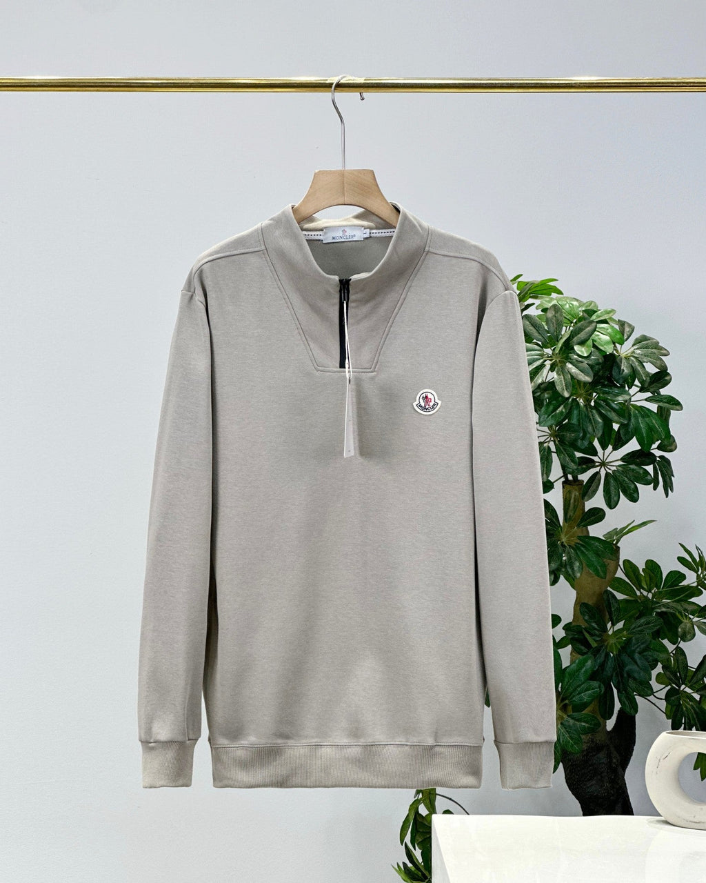 Moncler Men's Crewneck Cotton Sweatshirt – Autumn/Winter Collection