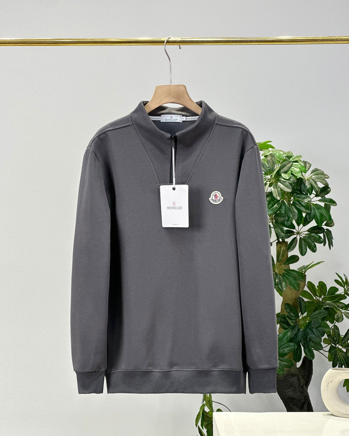 Moncler Men's Crewneck Cotton Sweatshirt – Autumn/Winter Collection