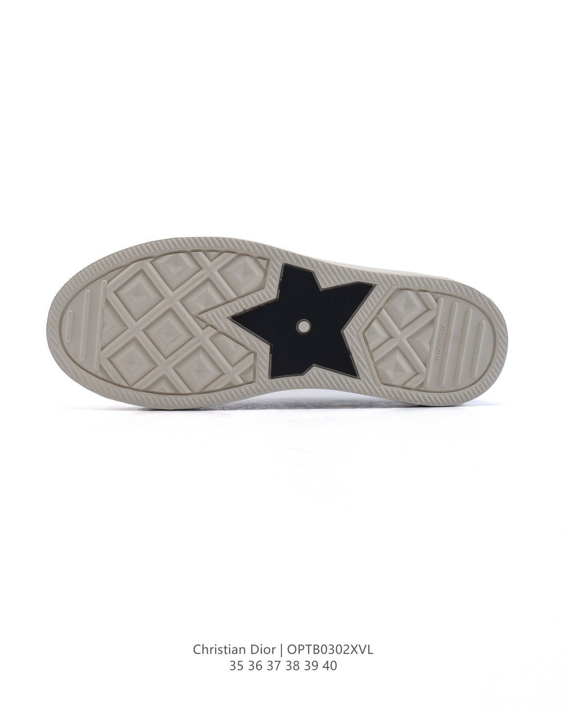 Dior Women's White Platform Sneakers – 2025 Spring Runway
