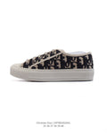 Dior Women's White Platform Sneakers – 2025 Spring Runway