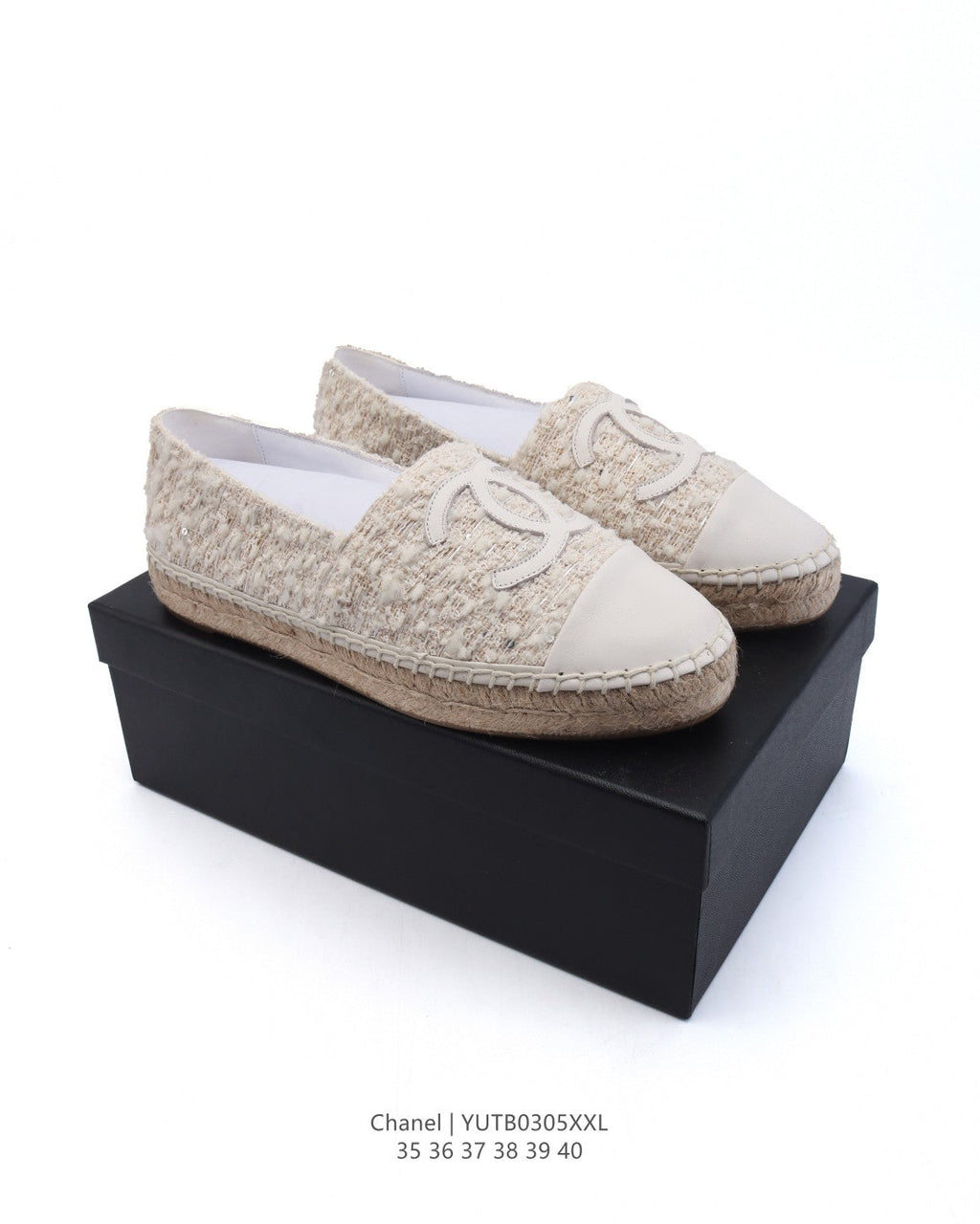 Chanel Classic Two-Tone Espadrilles